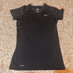 Nike Pro Combat Fitted Dri-FIT Training‎ Top Athletic Shirt Black M